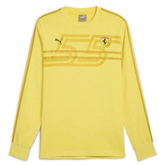 Puma Scuderia Ferrari Desert Sun Crewneck Sweatshirt Sz M NWOT - Picture 1 of 11
